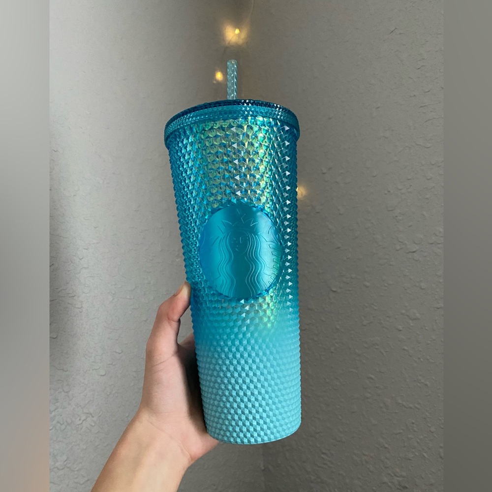 Blue Ombré Starbucks Cup